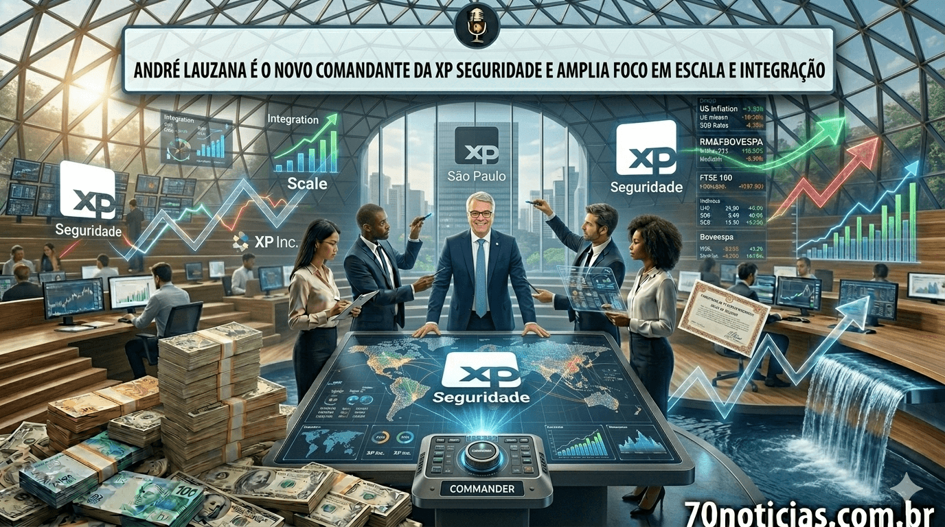 André Lauzana, novo comandante da XP Seguridade, focado em escala e integração no mercado de seguros.